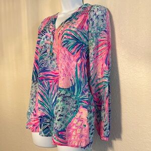 Long Sleeve Floral Top